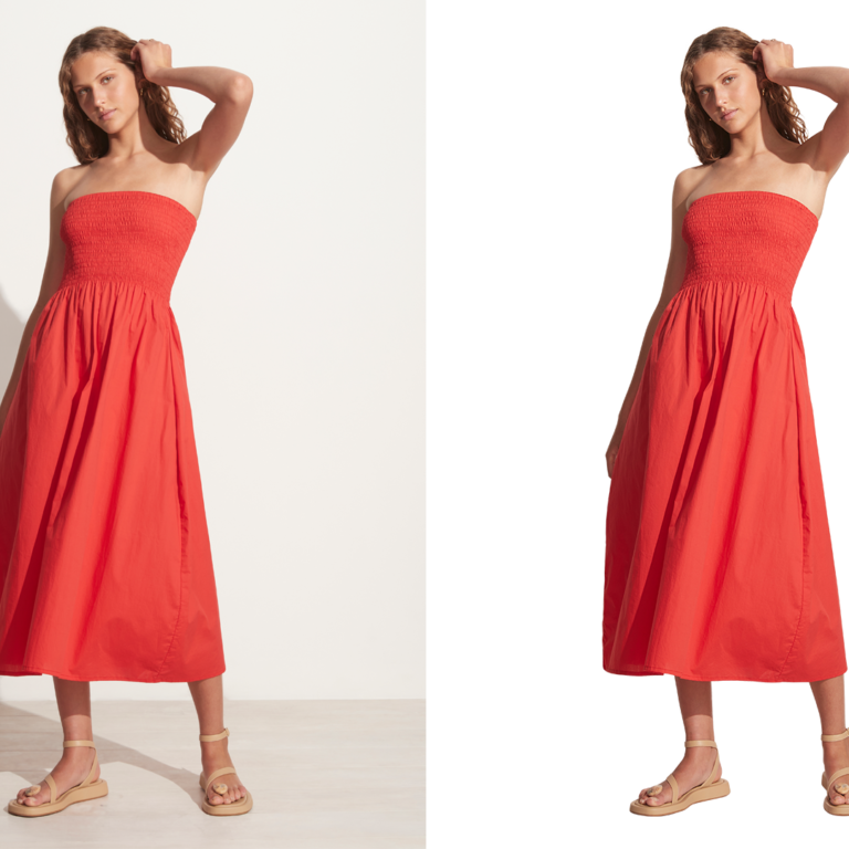model clipping path